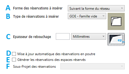 Configuration Onglet Général Détail
